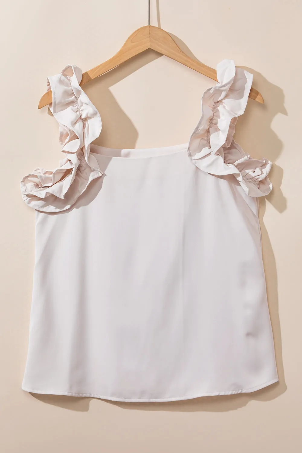 🌼 Ruffled Square Neck Tank 🌼