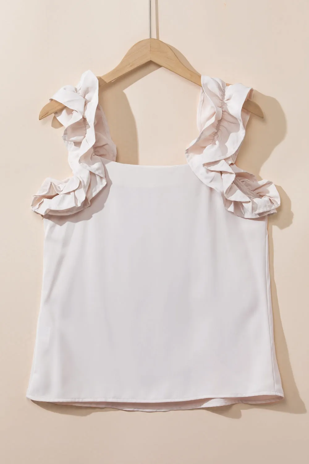 🌼 Ruffled Square Neck Tank 🌼