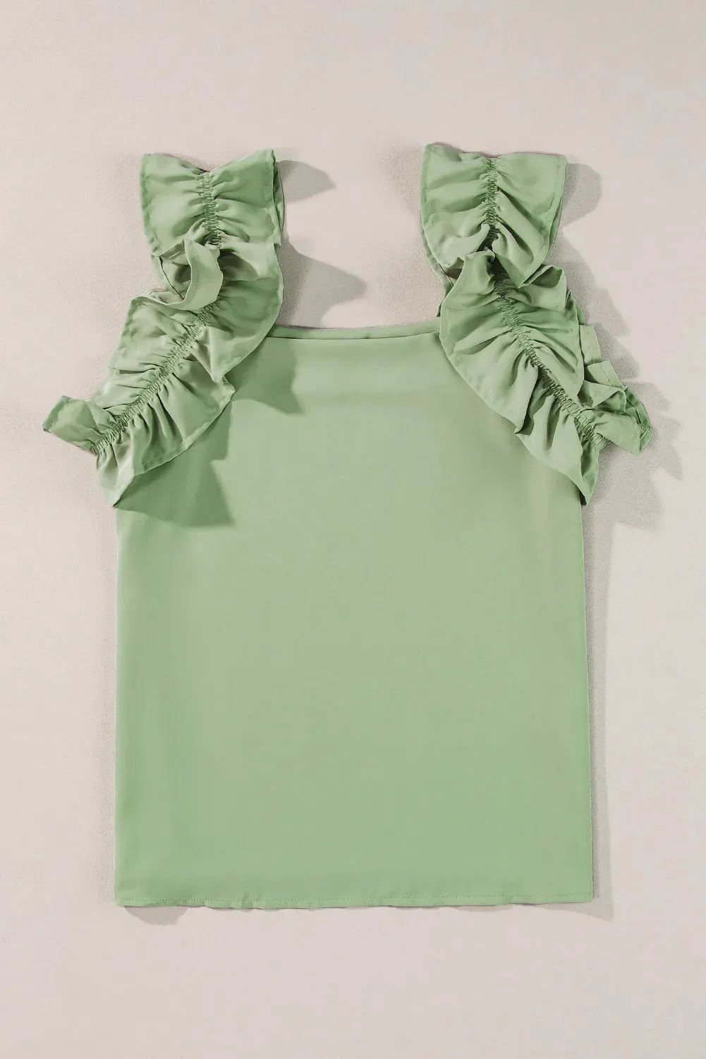 🌼 Ruffled Square Neck Tank 🌼