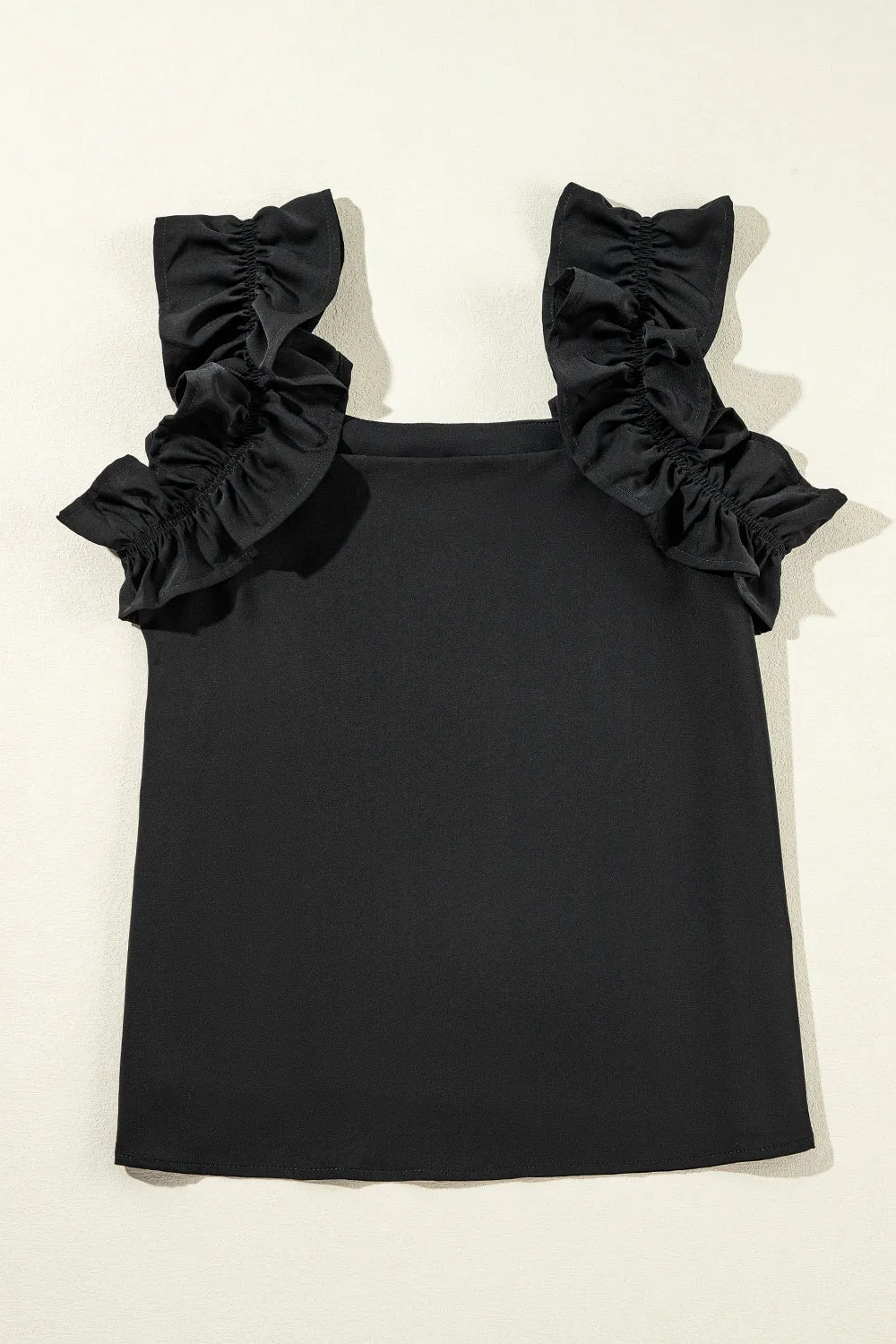 🌼 Ruffled Square Neck Tank 🌼