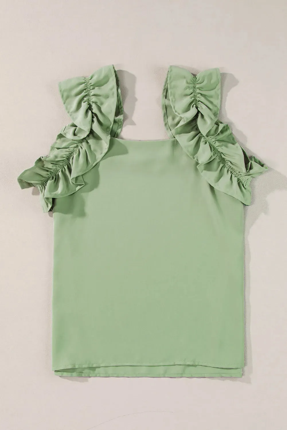 🌼 Ruffled Square Neck Tank 🌼
