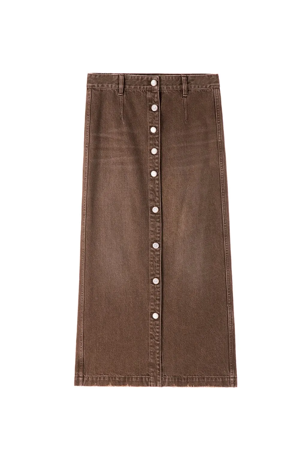 Angel Collection Vintage Khaki Cargo Style Denim Skirt