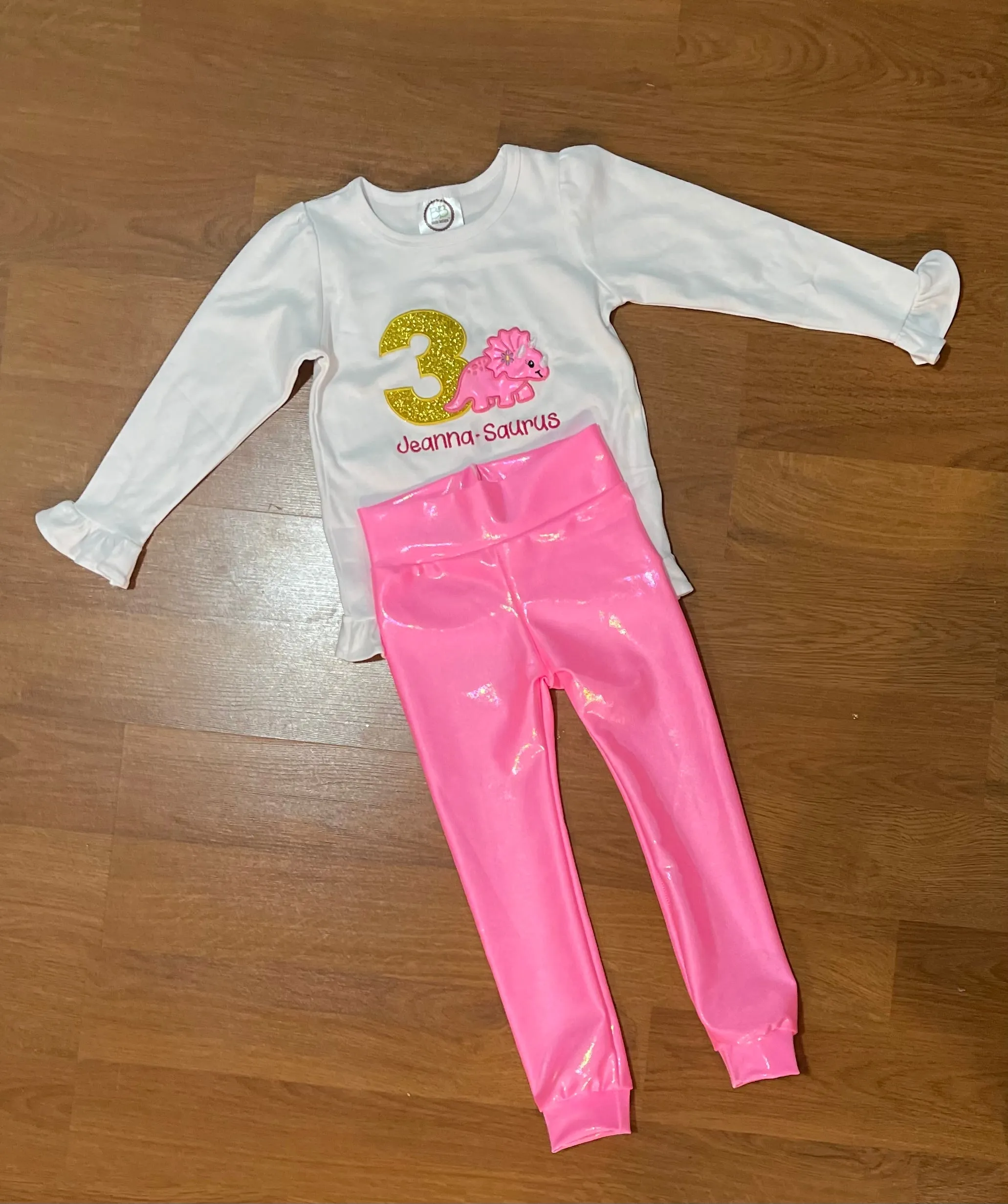 Dino Birthday Pant Set