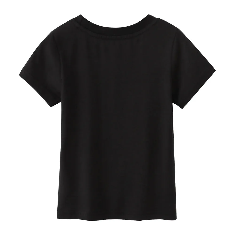 Dinosaur Black Print T-shirt