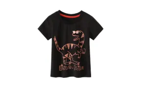 Dinosaur Black Print T-shirt