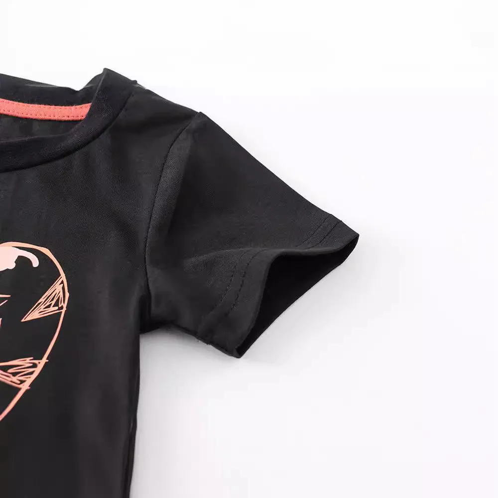 Dinosaur Black Print T-shirt