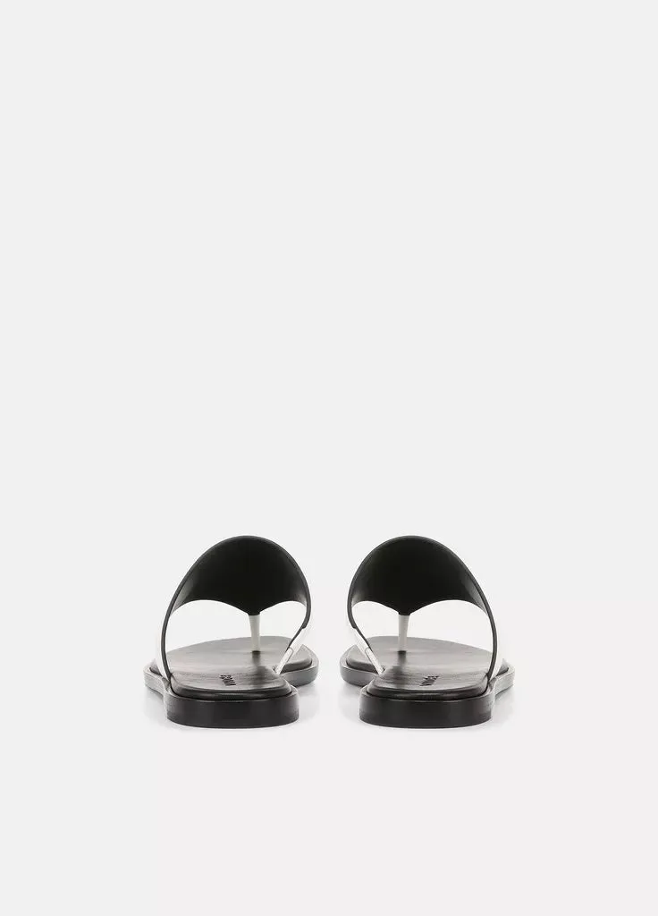 Ellis Leather Thong Sandal - Milk