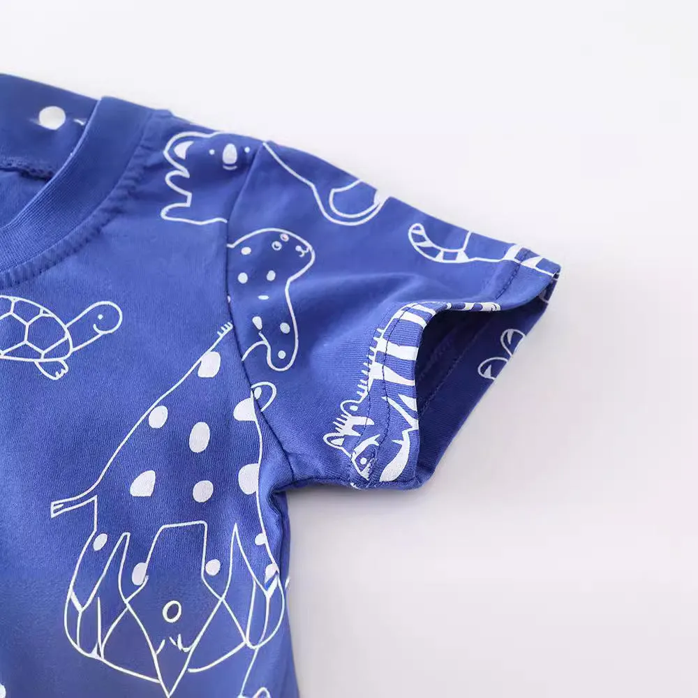 Girls' Cotton Short-Sleeve T-Shirt