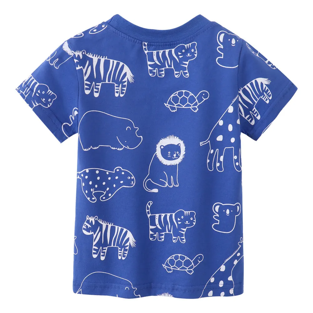 Girls' Cotton Short-Sleeve T-Shirt