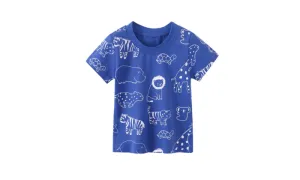 Girls' Cotton Short-Sleeve T-Shirt