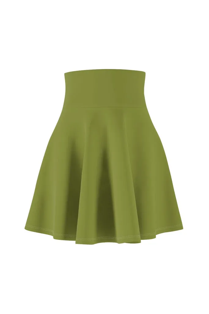 Green Pepper Women's Skater Skirt