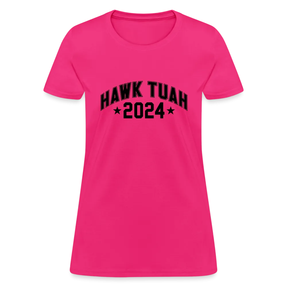 Hawk Tuah Women's Contoured T-Shirt (2024)
