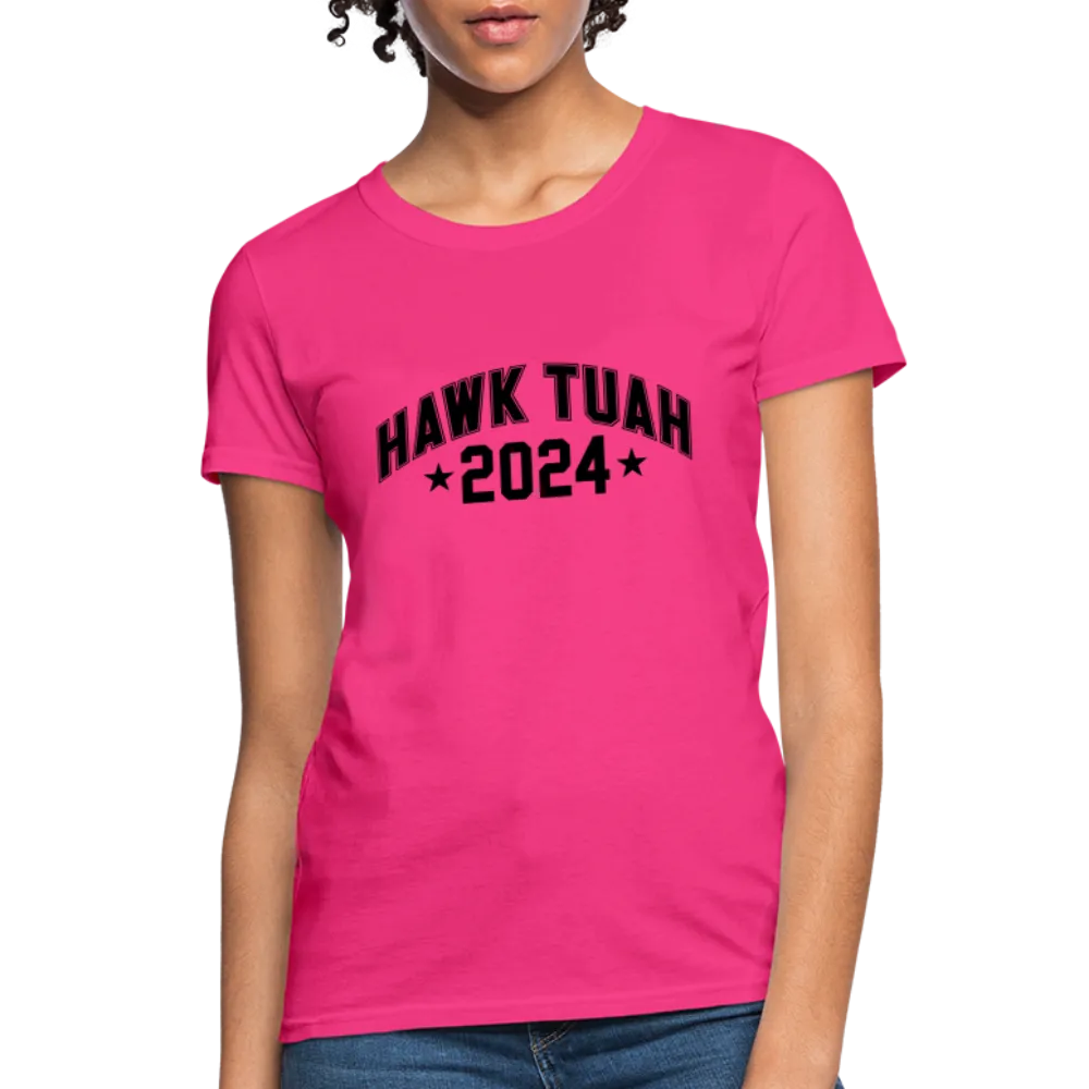 Hawk Tuah Women's Contoured T-Shirt (2024)