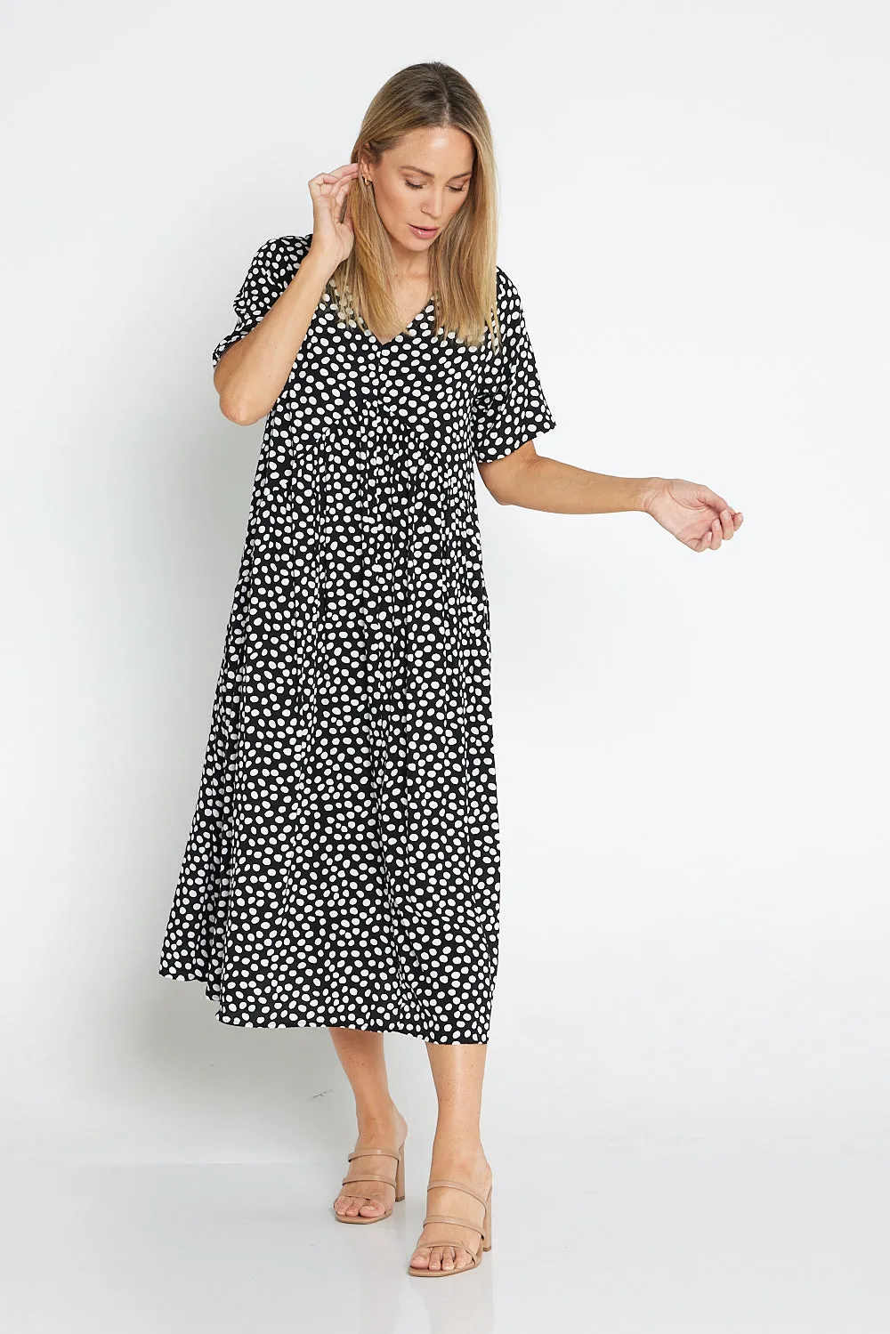 Hollis Dress - Black Spot