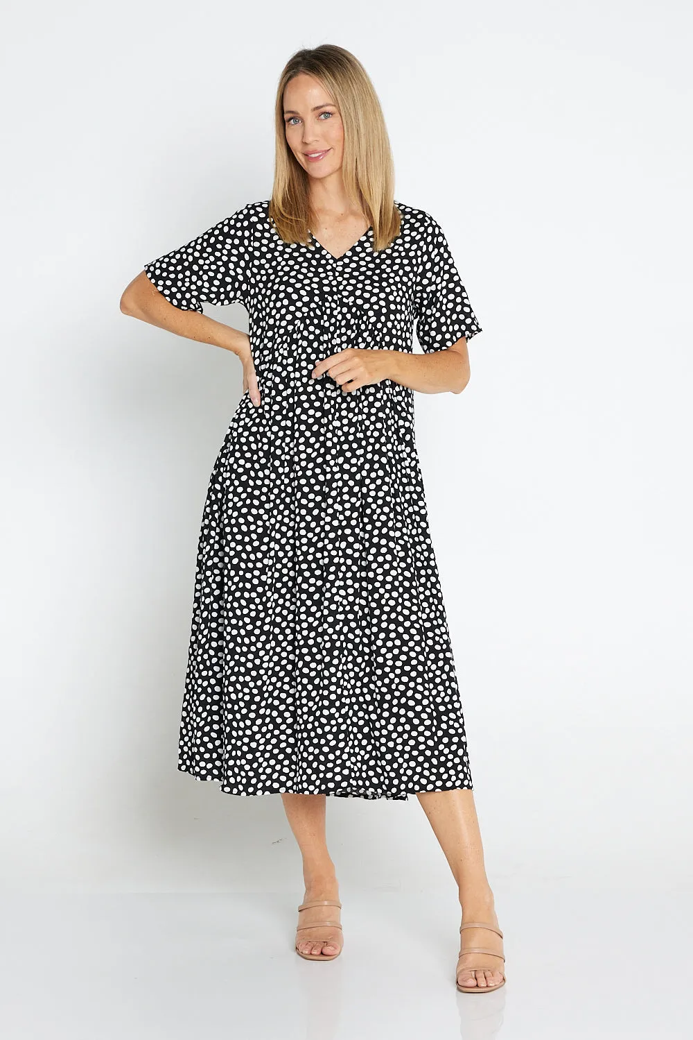 Hollis Dress - Black Spot