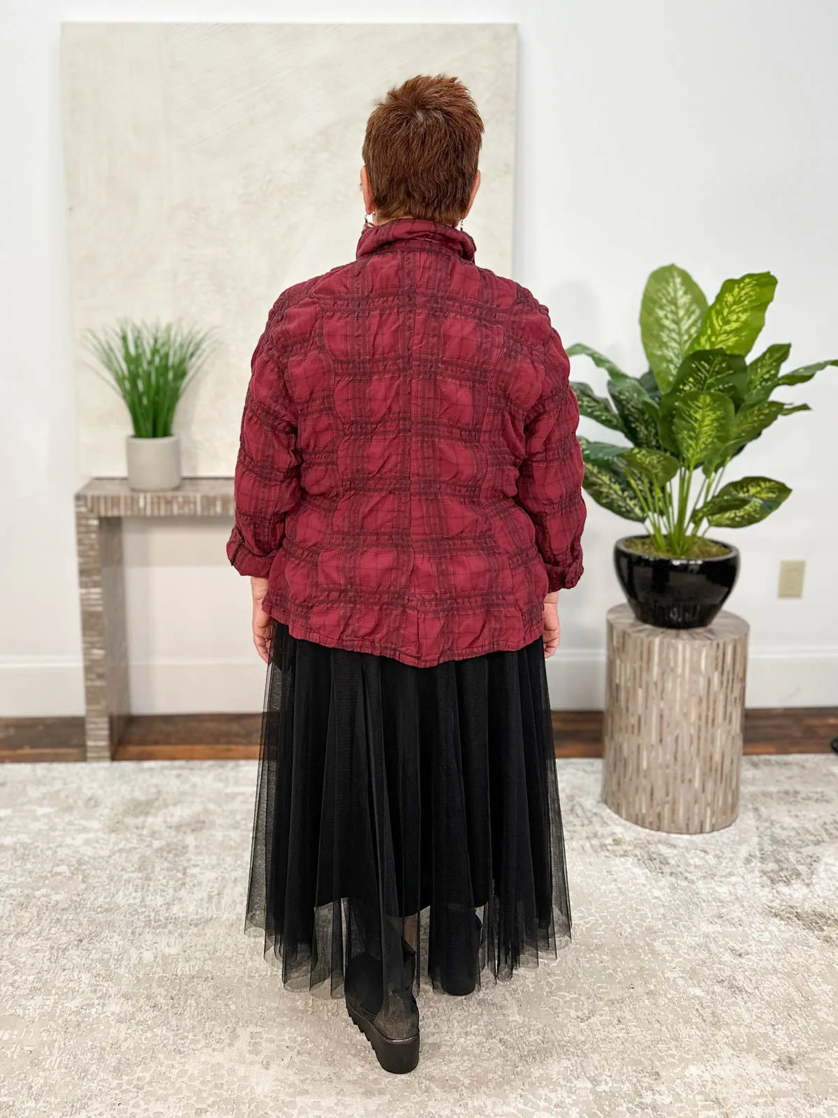 Mesh Skirt, Black