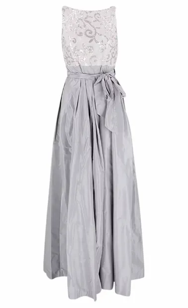 Metallic Ball Gown