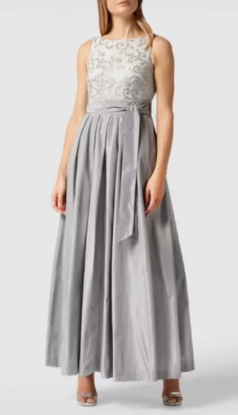 Metallic Ball Gown