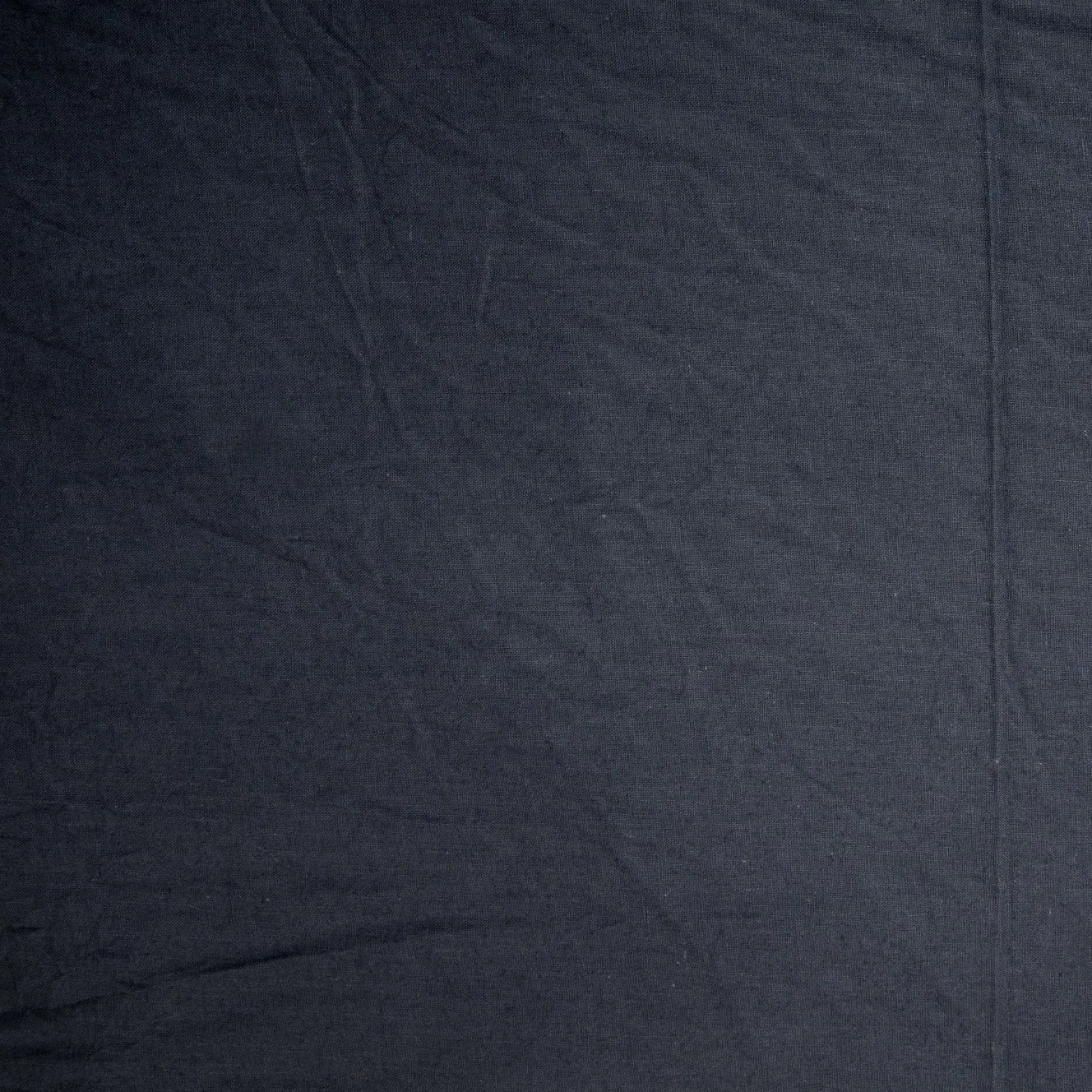 Navy Blue Solid Poplin Cotton Fabric