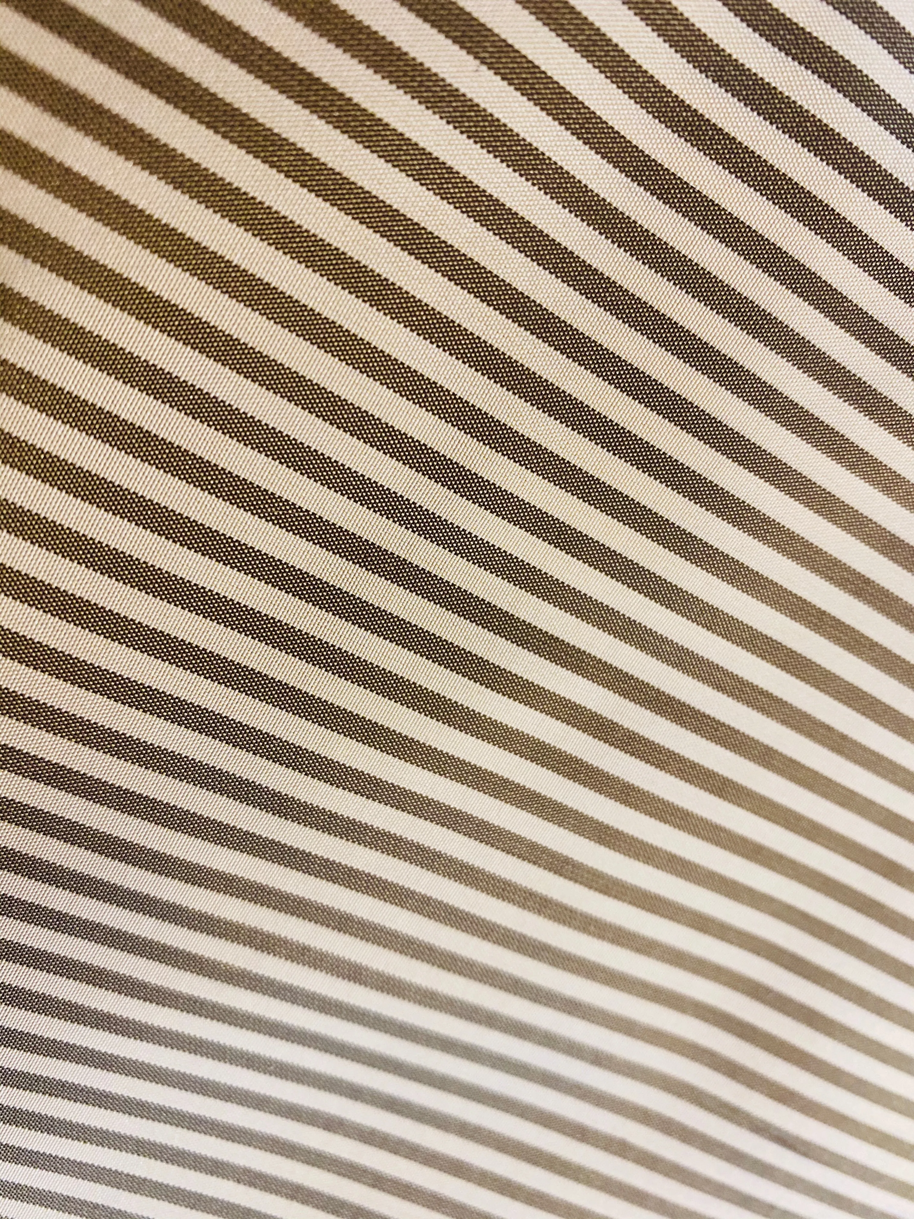 NEW Lady Bernadette 100% Silk Taffeta Fabric with Old Gold and Yellow 1/8” Pin Stripes SB_8_43