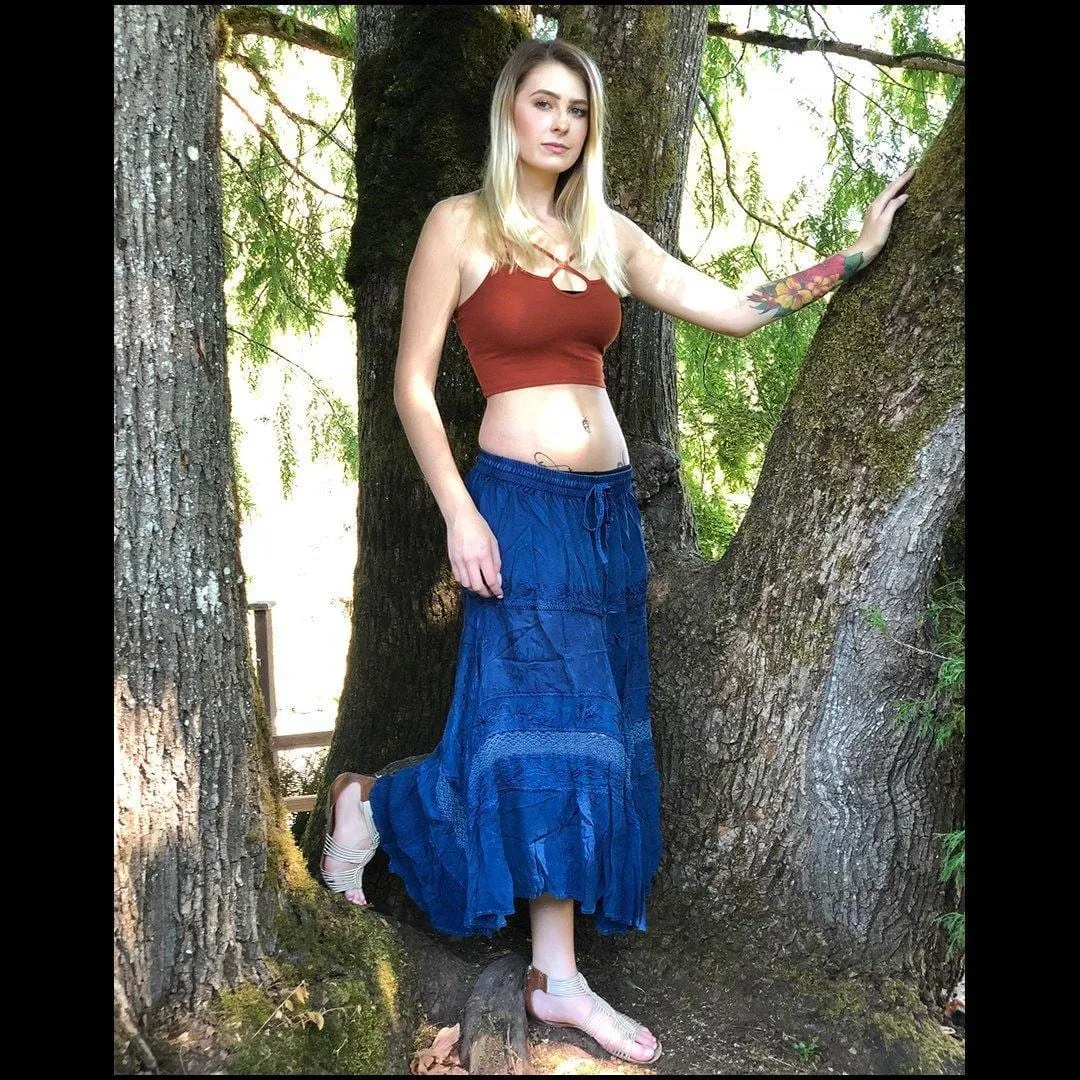 Pigment Rayon Skirt