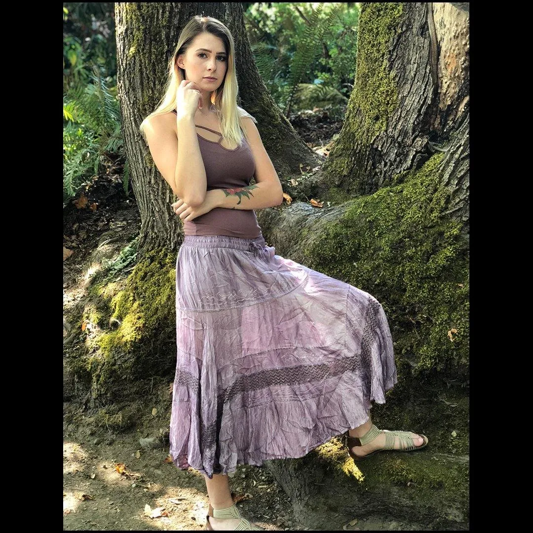 Pigment Rayon Skirt