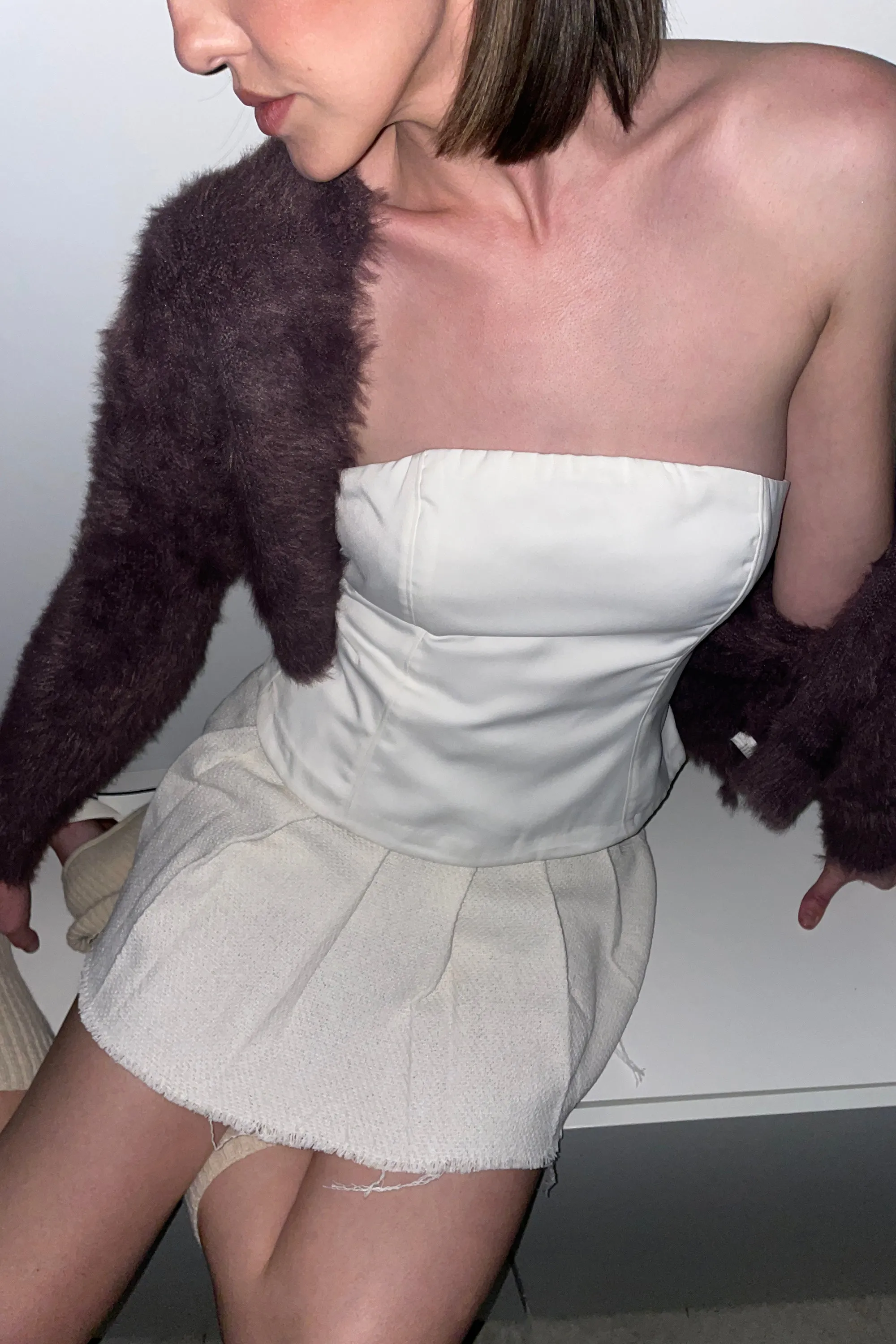 SATIN TUBE TOP
