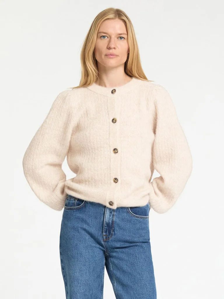 Selected Femme Lulu Cardigan in Birch
