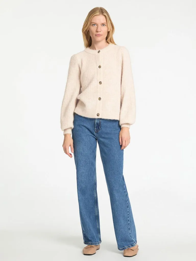 Selected Femme Lulu Cardigan in Birch