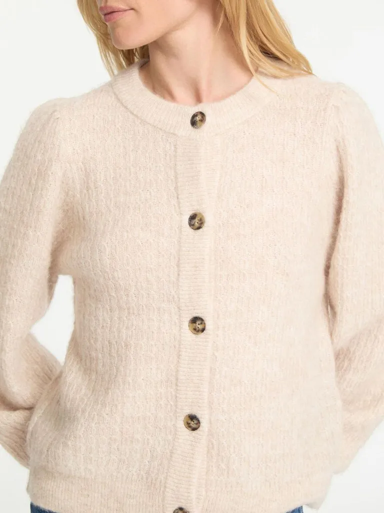 Selected Femme Lulu Cardigan in Birch