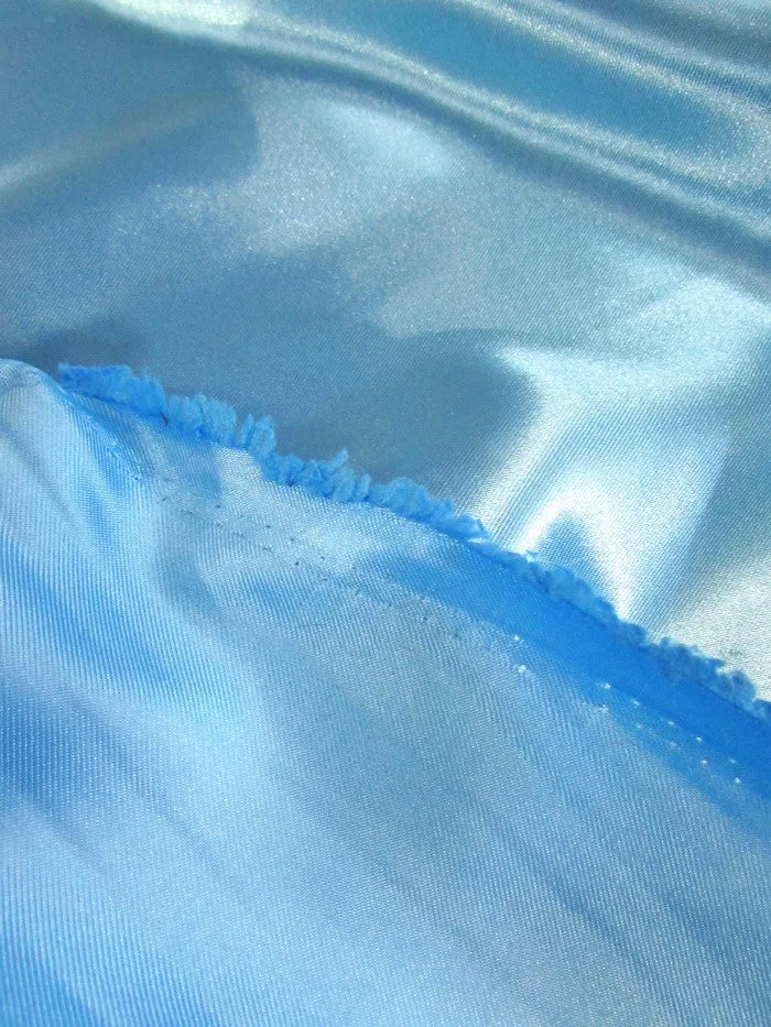 Solid Medium Weight Shiny Satin Fabric / Peach