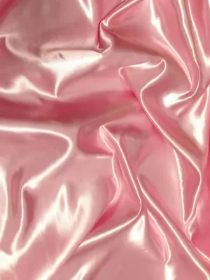Solid Shiny Bridal Satin Fabric / Pink / Sold By The Yard