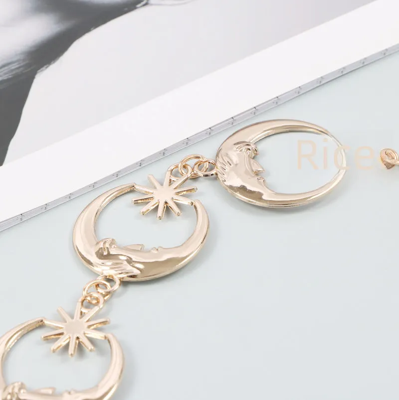 Versatile Metallic Finish Waist Chain